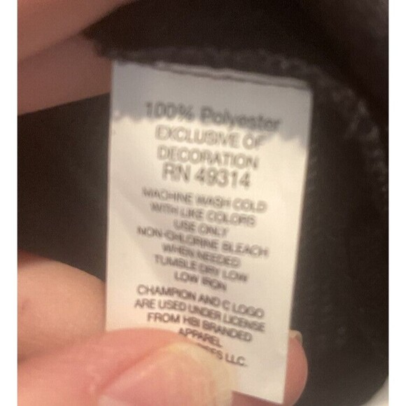 Champion Mens BLACK Quarter Zip Powertrain Quick Dry Vapor Pullover- Large NWT - Picture 3 of 5